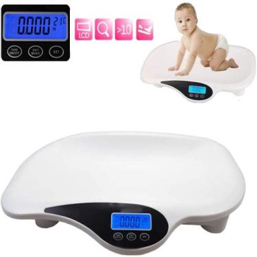 Imagem de Balanca Bebe Digital Pediatrica Infantil Musical 20Kg Completa Criança