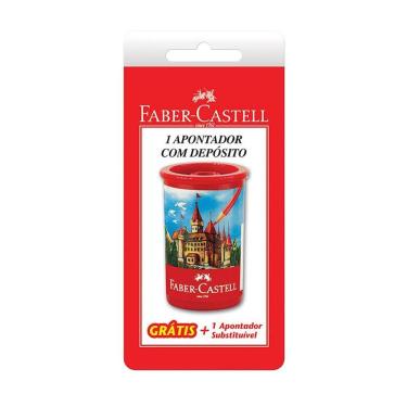 Imagem de Apontador tubo plástico blist SM123PLZF Faber-Castell