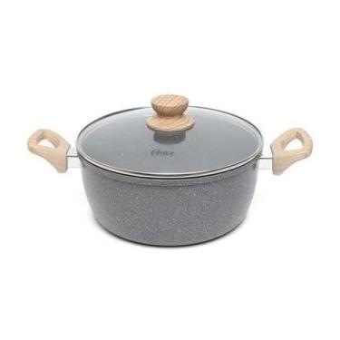 Imagem de OSTER Caçarola Com Tampa 4,5L Com Revestimento Cerâmico Marble Edition