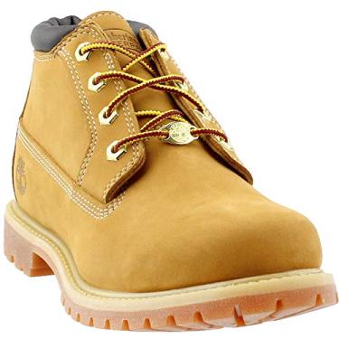 Imagem de Timberland Bota feminina Nellie Double impermeável na altura do tornozelo, Amarelo trigo, 6
