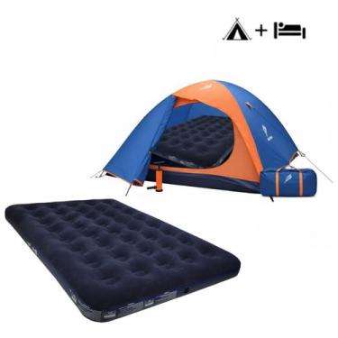 Imagem de Kit barraca falcon 3/4 e colchao de casal star - NAUTIKA