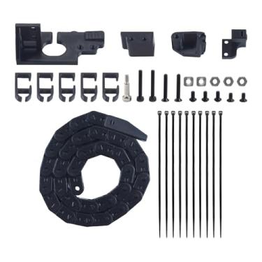 Imagem de FVDPWYE Ponte de arrasto tipo corrente para impressora 3D, peças de impressora 3D, ferramenta leve, multifuncional, baixo ruído, prática, instalação simples