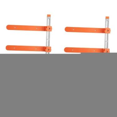 Imagem de Whtkoph Gabarito para Corrediças de Gavetas, Ferramenta para Montagem de Armários, Operado com Grampo de Alavanca Ajustável para Trabalhos em Madeira, Gavetas, 7 peças