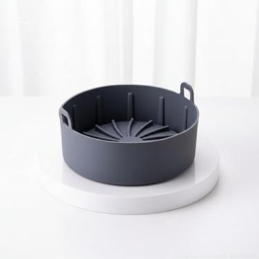 Imagem de Forma de Silicone Reutilizável para Airfryer Redonda – Easy Kitchen | Antiaderente e Resistente ao Calor