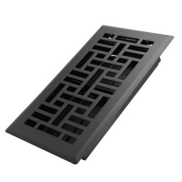 Imagem de Floor Register Howeall Heavy Duty Walkable 10x20cm - Preto