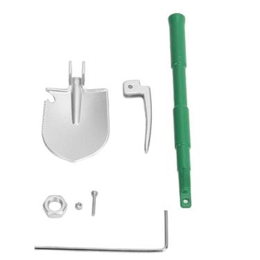 Imagem de RiToEasysports Acessórios Esteira Rolante de Rc, Ferramenta Ajustável pá Esteira Rolante do Metal Simulação do Ferro Liga de Alumínio para Acessórios Decoração (Verde)