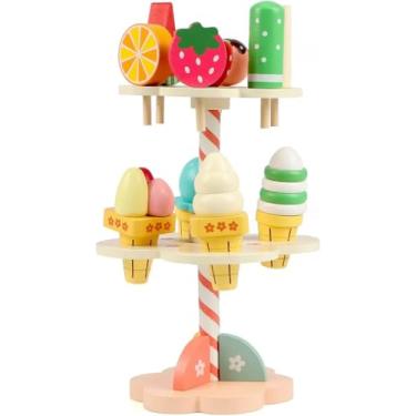 Imagem de Brinquedo infantil Sorveteria para meninas e meninos (Torre de sorvete 02)