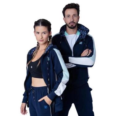 Imagem de Moletom Unissex Cut Zeiq Azul Marinho, GG, Azul marinho