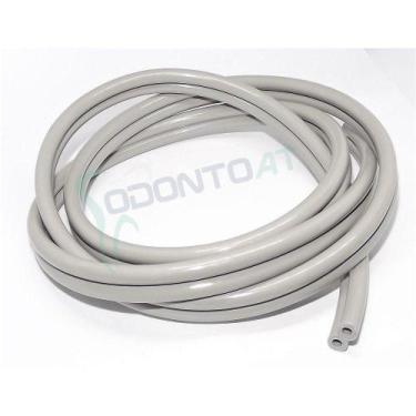Imagem de Mangueira Dupla 6,3 x 3,3 mm Cinza Pedal Equipo Cadeira Odontológica -