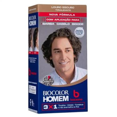 Imagem de Tonalizante Homem Bozzano Louro Escuro Biocolor