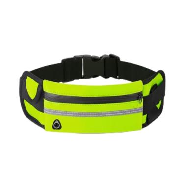 Imagem de Pochete Esportiva Fitness Corrida Slim Academia Porta Celular Impermeável (Amarela)