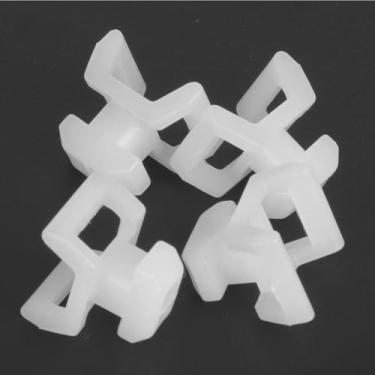 Imagem de Ymiko Suporte Baixo das Braçadeiras de Cabo da Montagem de 50 Pces para Perfis de Alumínio Padrão, Grampos Gestão do Fio (Padrão europeu 40)