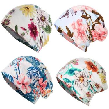 Imagem de Gorro Slouchy JarseHera de Algodón para Mujer, Caps de Quimioterapia y