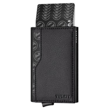 Imagem de Carteira porta-cartões VULKIT com identificação dupla Windows RFID pre