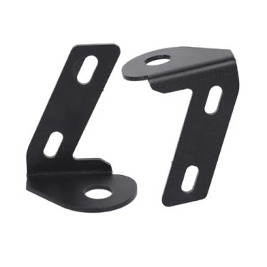 Imagem de KINGJUNHAO Suporte de antena de canto angular para carro A-Pillar Wrap Base de ferro para Jeep Wrangler JK 2007-2017 Suporte de rádio acessórios externos lado esquerdo e direito