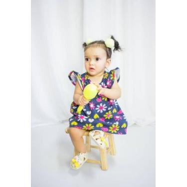 Imagem de   vestido  para bebe   jasmine tamanho   g p m  direto   da  fabrica  