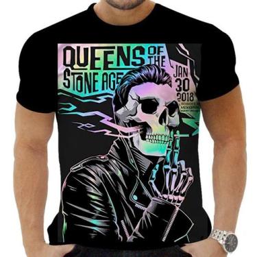 Imagem de Camiseta Camisa Personalizada Rock Queens Of Stone Age 5 - OBDS, BABYL