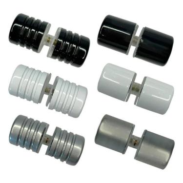 Imagem de Puxador Para Box E Porta De Vidro Blindex 1 Preto Frisado