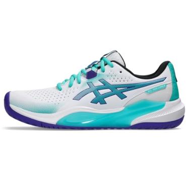 Imagem de ASICS Tênis masculino Gel-Challenger 15, Branco/vidro marinho, 40
