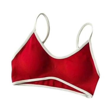 Imagem de Top De Yoga Sem Costura Com Bloqueio De Cores, Sutiã Esportivo Com Amo