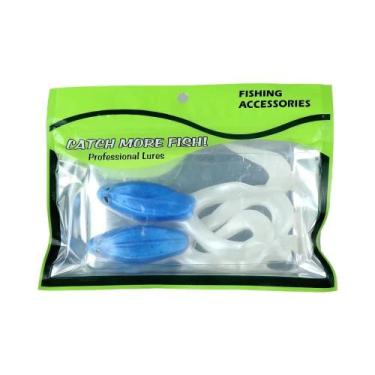 Imagem de Kit De Iscas De Pesca Em Forma De Sapo De 11cm E 16g, Isca Macia Para 