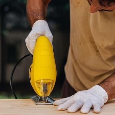 Imagem de Serra Tico-Tico Elétrica Corte Madeira Ferramenta Carpintaria Aparelho