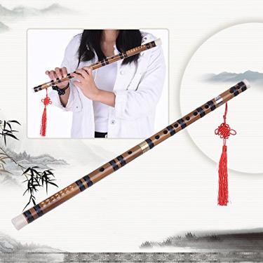 Imagem de Flauta de Bambu Amargo Artesanal Conectável Dizi Instrumento Vento Madeireiro Chinês Tradicional Fácil Tocar com Som Puro e Melodioso Ideal para Iniciantes Amantes da Música