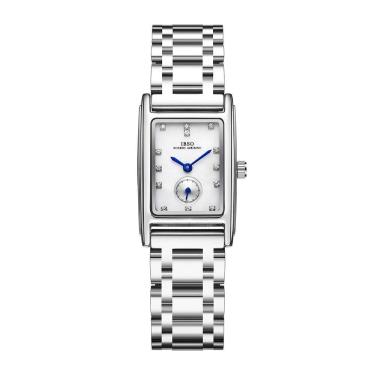 Imagem de Relógios De Quartzo Feminino Ibso 9688 à Prova D'água Prata