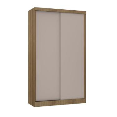 Imagem de Guarda Roupa Modulado 2 Portas De Correr 134cm Veneza Luciane M Avelã Pf/cinammon Pf