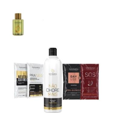 Imagem de Borabella Não Chore Tratamento 350ml + Argan 7ml + Sachês
