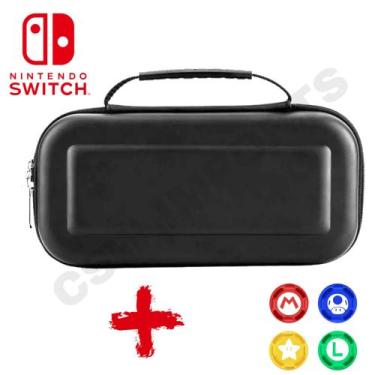 Imagem de Case Capa  Compatível com Estojo Switch Oled + 4 Grips - NX