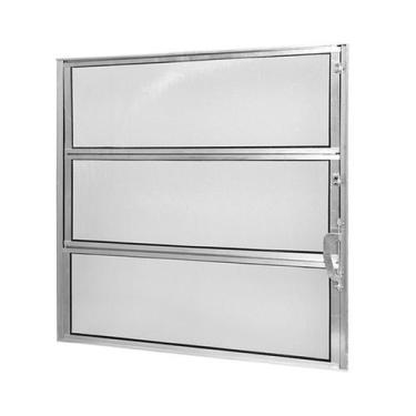 Imagem de Vitro Basculante de Alumínio  0,60 X 1,00 Linha All Soft Cor Brilhante