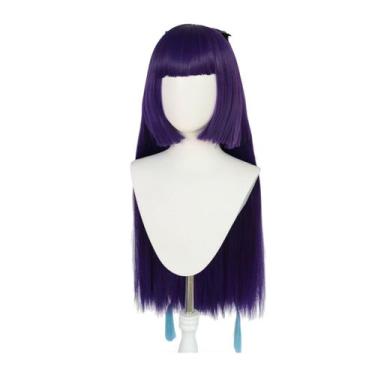 Imagem de Peruca de cosplay Genshin Impact Yun Jin Festa de Halloween - taiyuank