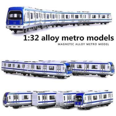Imagem de Rl 1:32 Alloy Metro Models Modelo de veículo magnético - Gloome Store