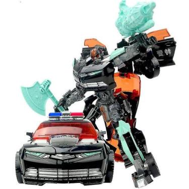Imagem de Transformer Robot Car Toy Police Car Cool Deformation Robot - Gloome S