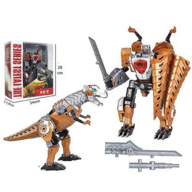 Imagem de Dinossauro colorido YYH-Tiranossauro Jurássico Toy Rex Tyran - Gloome 