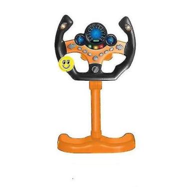 Imagem de Brinquedo de volante de simulação elétrica para crianças com luz e som