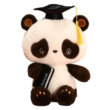 Imagem de Brinquedo de pelúcia Cute Panda Soft Cuddly Friends para crianças de 2
