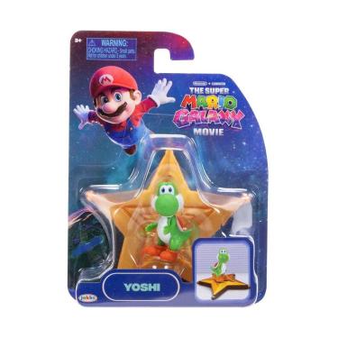Imagem de Boneco Mini Figura Yoshi 4cm Filme Super Mario Galaxy - Sunny