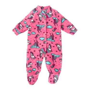 Imagem de Macacão Soft Estampado Pettenati Com Botão Bebê Inverno - Fofotinhos, 