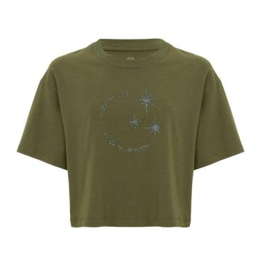 Imagem de Blusa John John Cropped Disco Heaven Feminina-Feminino
