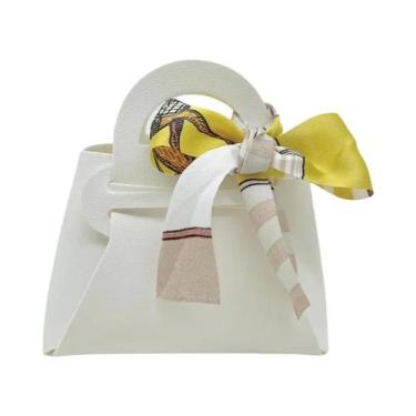 Imagem de Bolsas De Presente De Couro Rosa 10PCS Mini Bolsa De Casamento Com Fit