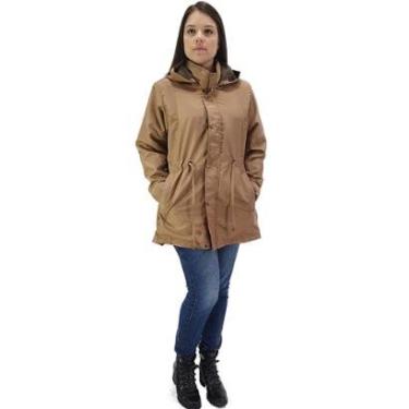 Imagem de Parka Jaqueta Comprida longa Inverno Impermeável Plus Size-Feminino