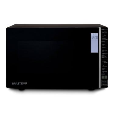 Imagem de Micro-ondas de Bancada Brastemp 32L Preto com Grill e Painel Integrado Digital 110V