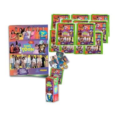 Imagem de Álbum Luccas Neto Luccas Toon Brochura com 40 figurinhas e 10 Tiktoon 