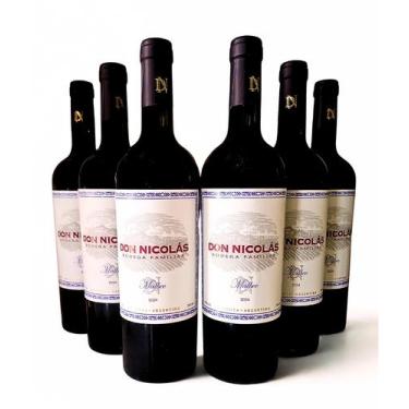 Imagem de Kit 6 Vinhos Tintos Argentinos Don Nicólas Malbec 750ml