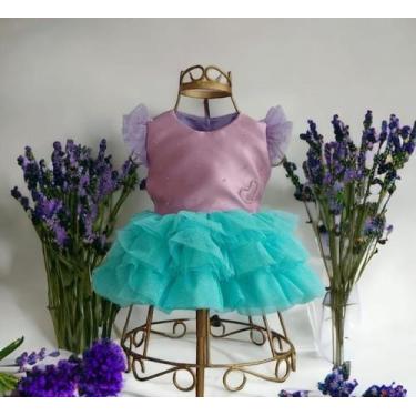 Imagem de Vestido de festa infantil - Godê for grils 