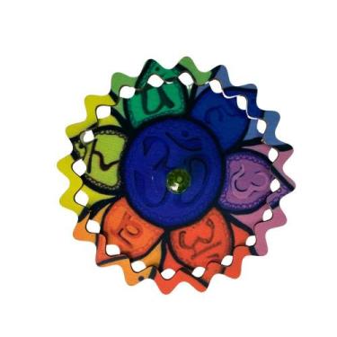 Imagem de Incensário Mandala de MDF - 13x13cm - no-brand, Green