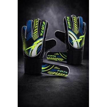 Imagem de Luva De Goleiro Finta Power Qualidade Unissex Flat Amarelo 5