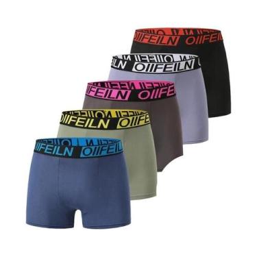 Imagem de Sunga Masculina plus Size Estampada Confortável Estilo Europeu America